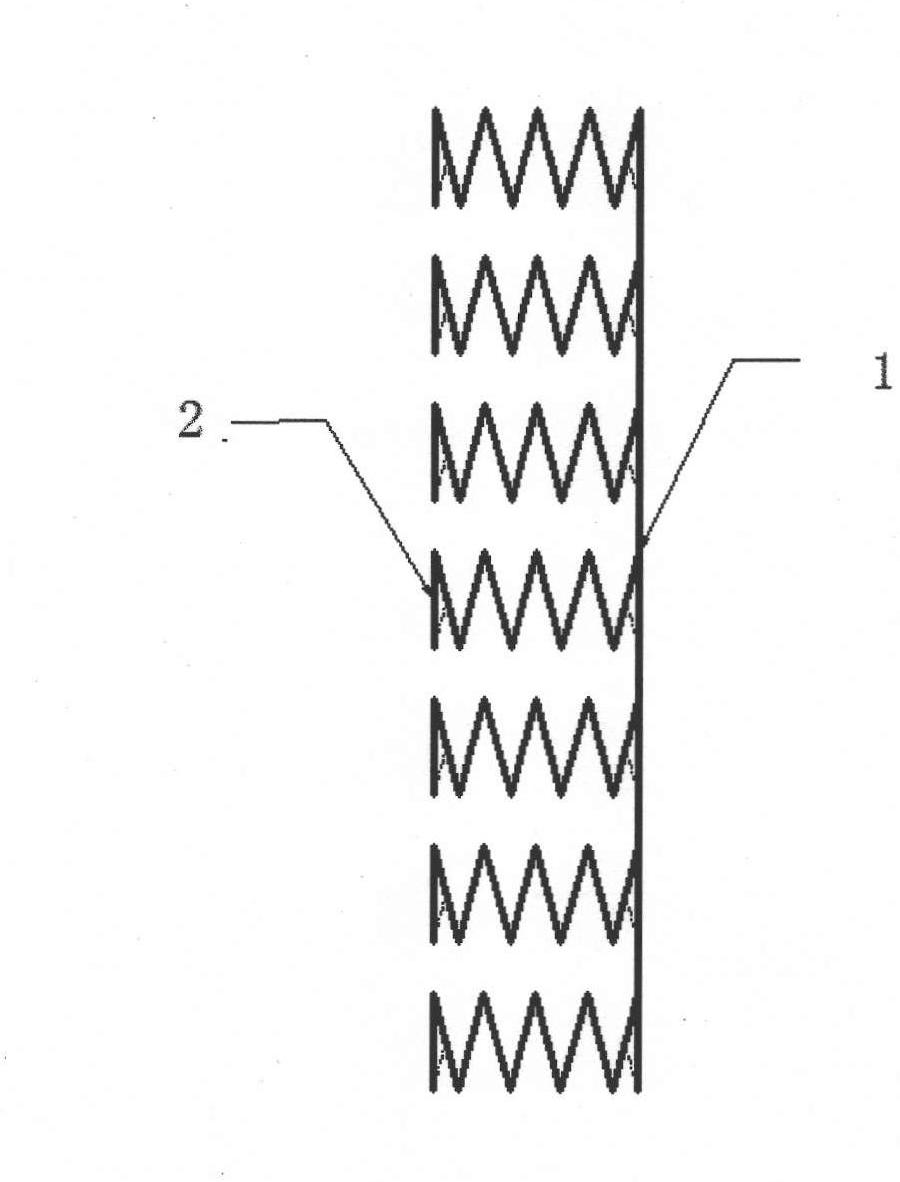 Pre-bent aortic membrane-covered stent and manufacturing method thereof