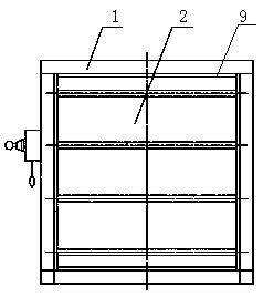 Marine fireproof air brake