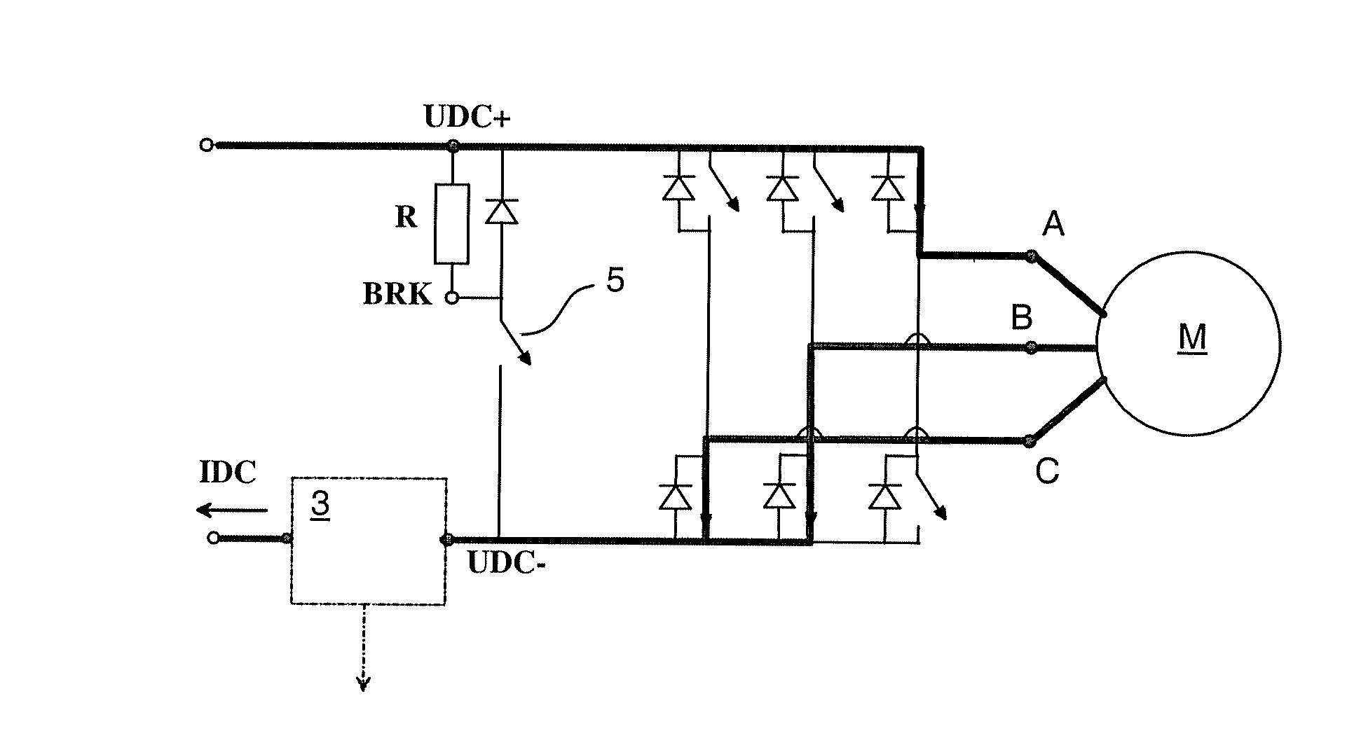 Method and arrangement in connection with a brake chopper