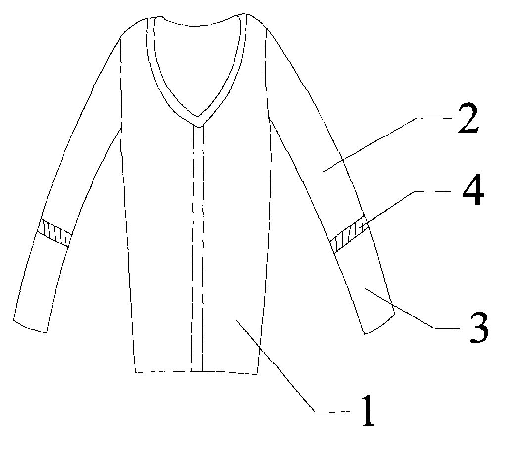 Detachable water absorption and guide coat