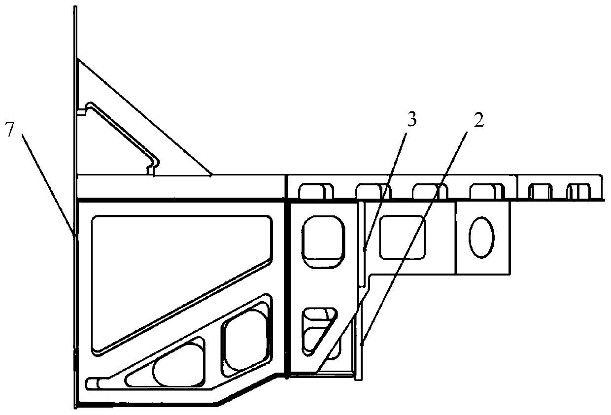 Driver's cab structure of a low-floor vehicle and the low-floor vehicle