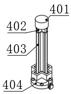 Disturbance device for sedimentation tank of sewage treatment