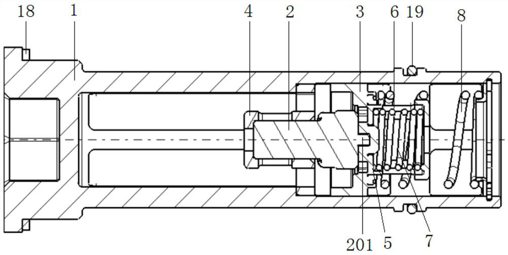 Temperature sensing type integrated thermostat device used in engine oil module