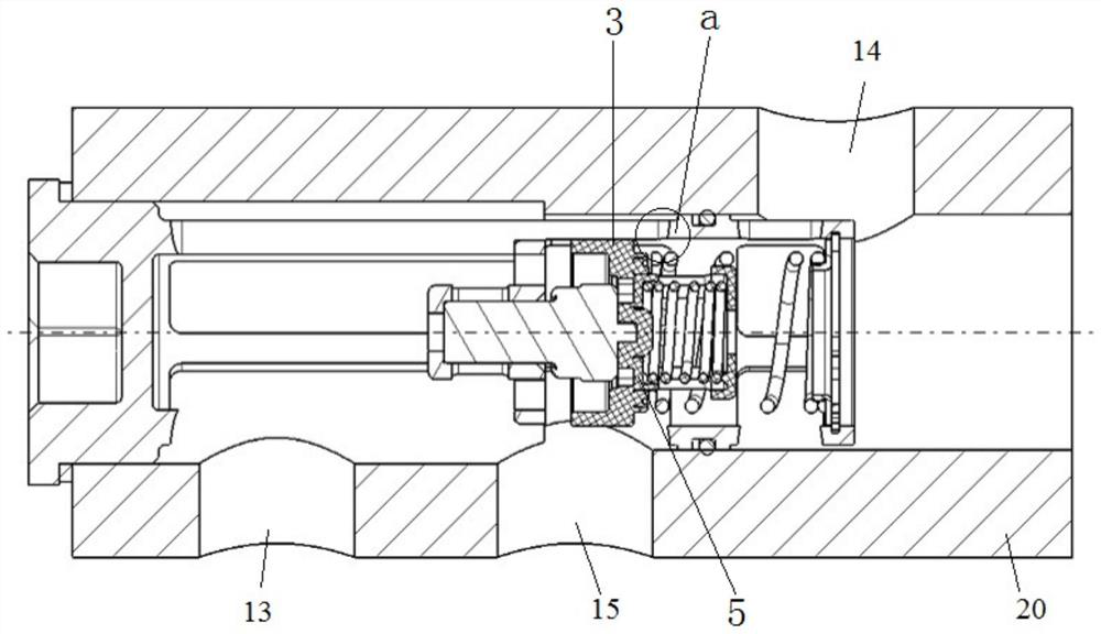 Temperature sensing type integrated thermostat device used in engine oil module