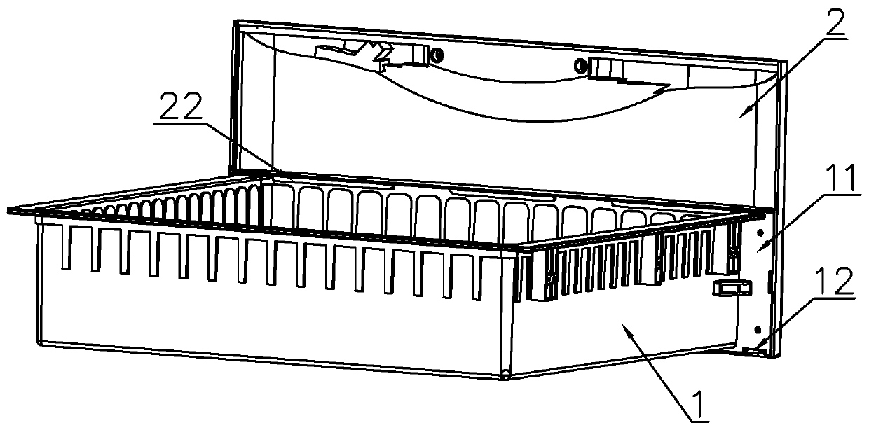 Pull-off-prevention drawer assembling structure