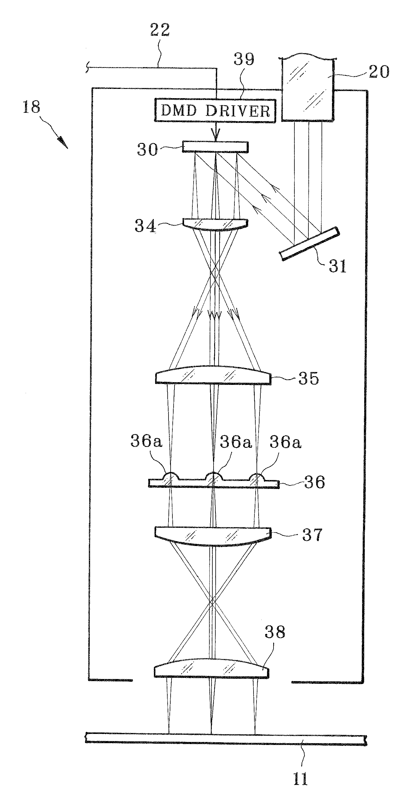 Pattern forming apparatus and method