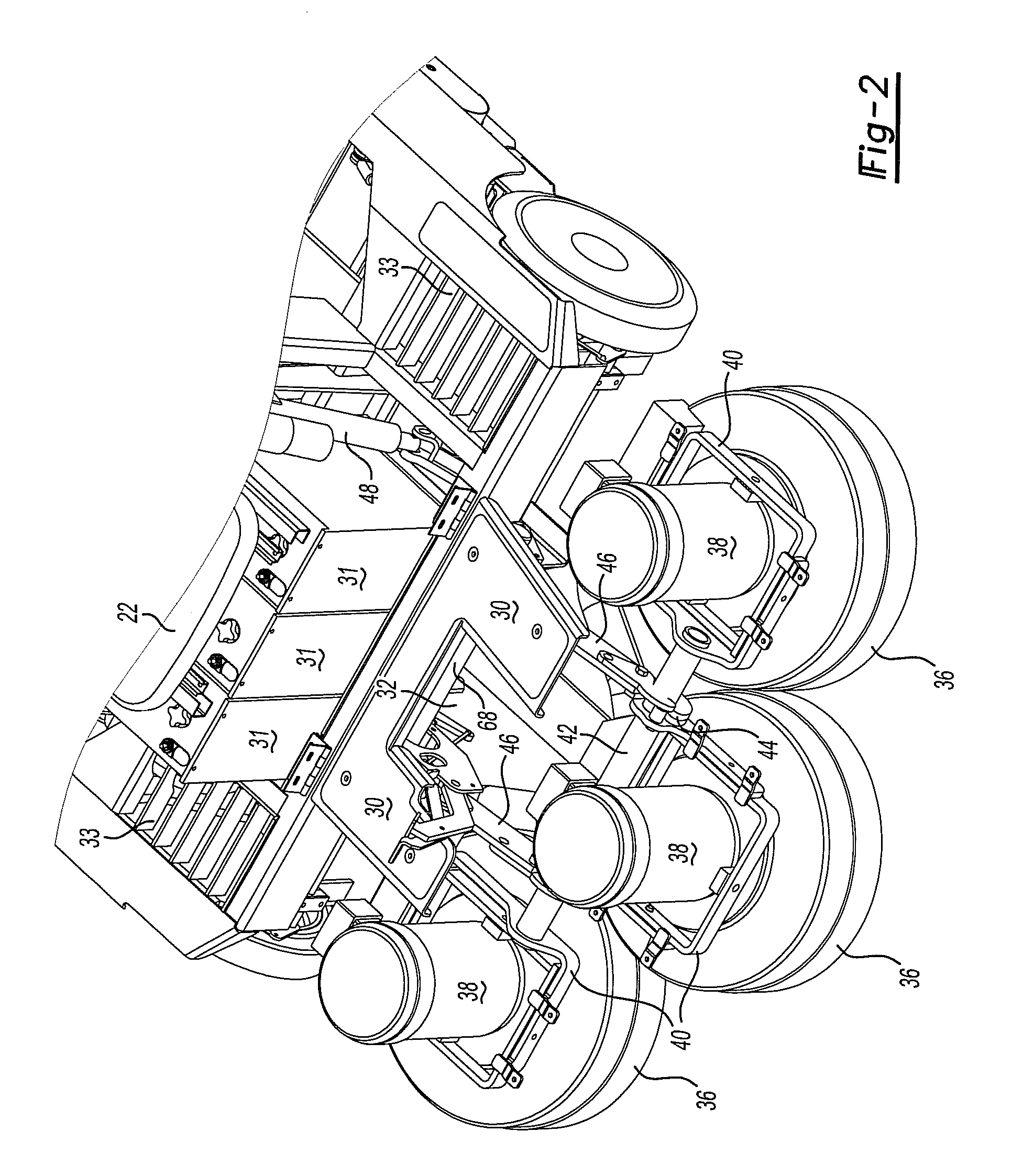 Riding apparatus for treating floor surfaces with a power cord handling swing arm