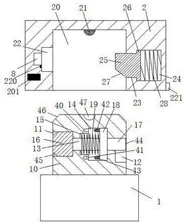 Novel letter box capable of implementing automatic induction and prompting