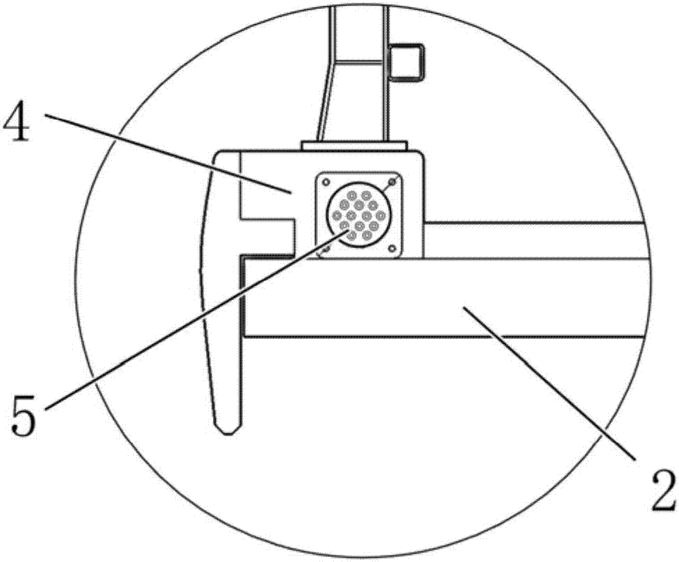 Performance adjusting device for girder large cantilever concrete flange and construction method thereof