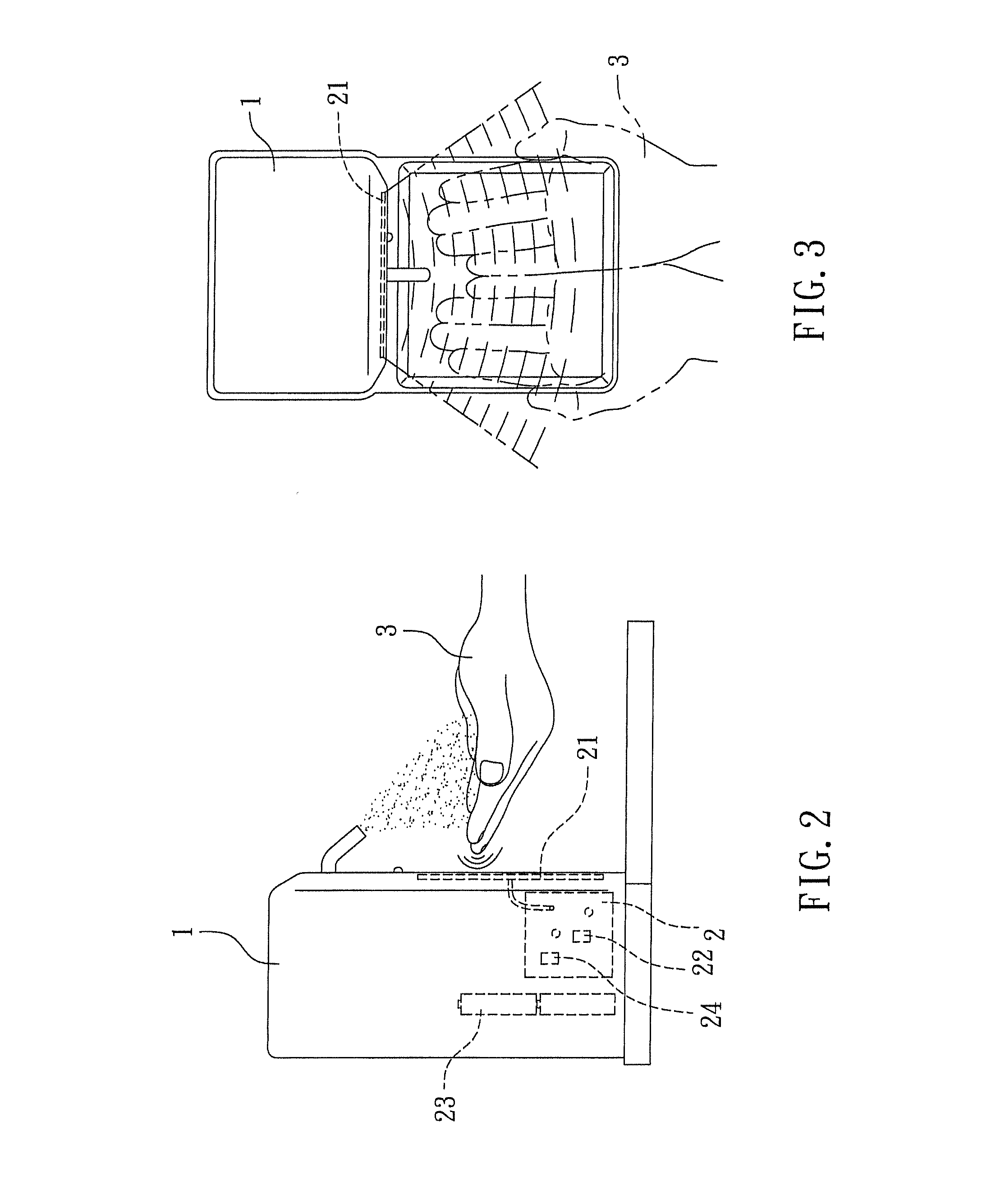 Self-contained apparatus/automatic door having a non-contact sensor switch assembly