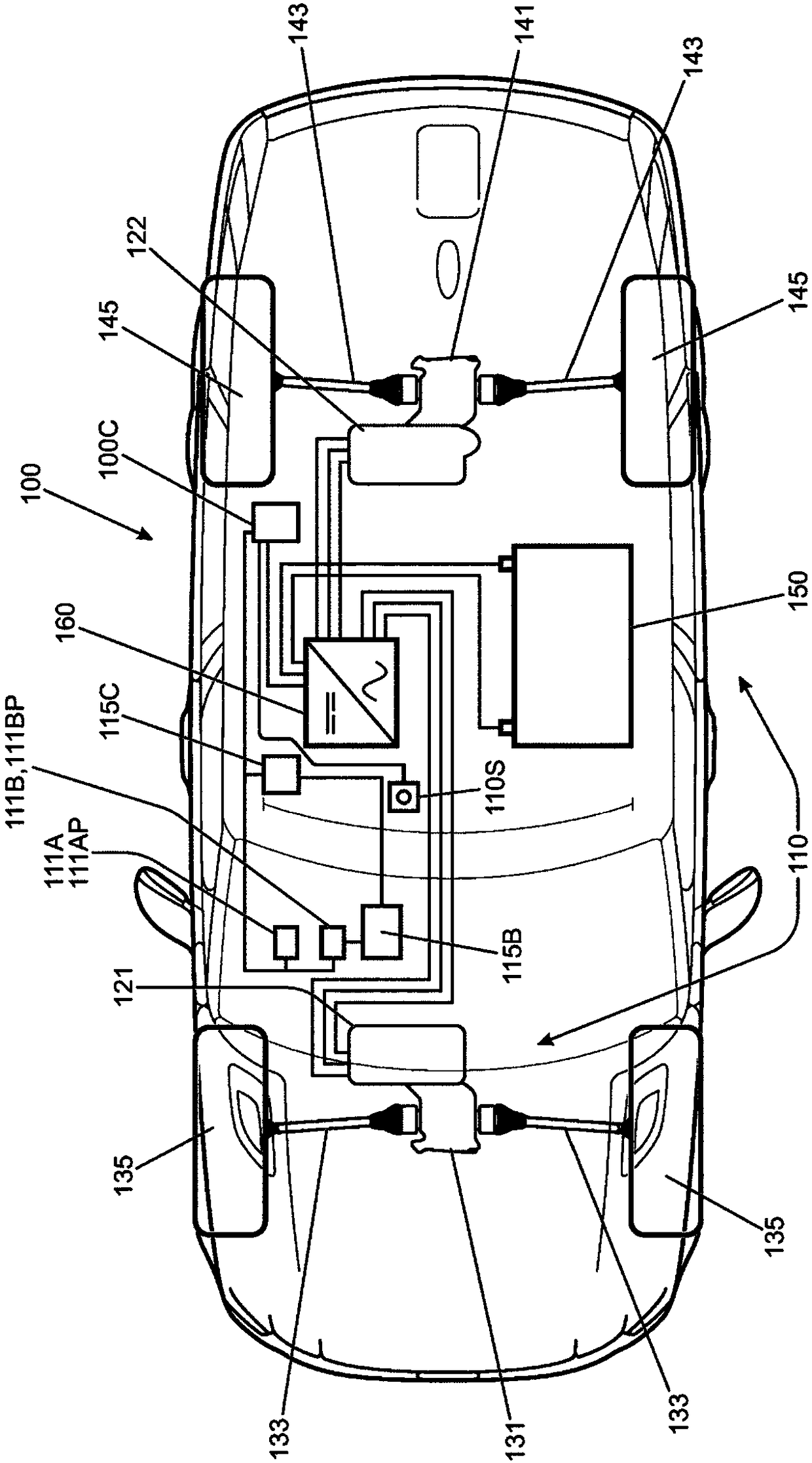 Controller for a motor vehicle and method