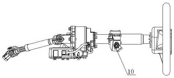 Collapse-type electric power steering column installing support