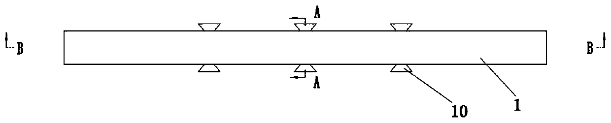 A double-sided switching vacuum adsorption plate