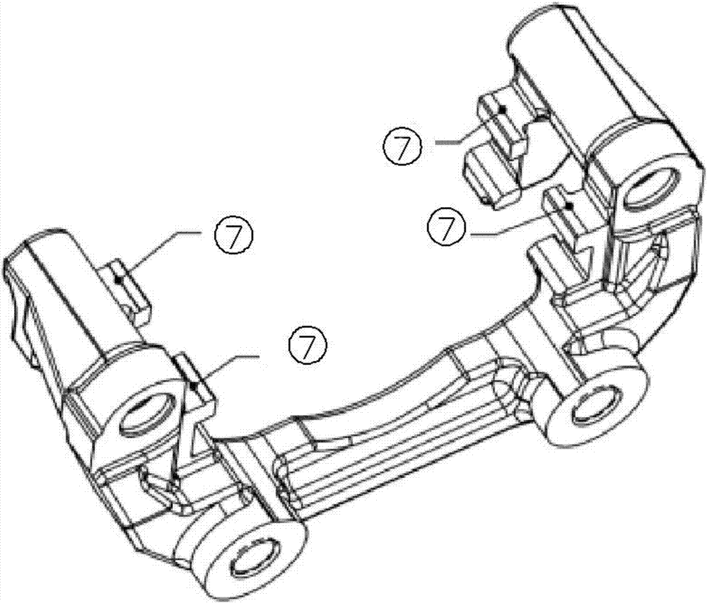 Spring piece device capable of enabling friction piece to automatically return