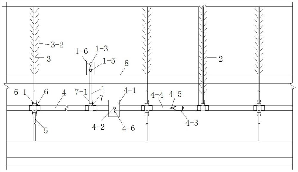 System and method for dynamic monitoring of water pressure and flow velocity behind tunnel lining and dredging and drainage