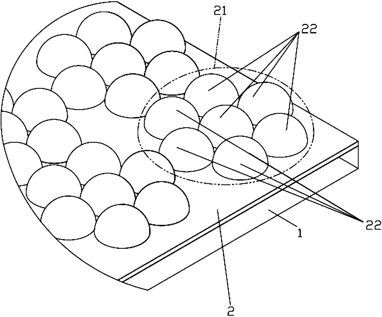 High-penetration microstructure optical film possessing partial light condensed function