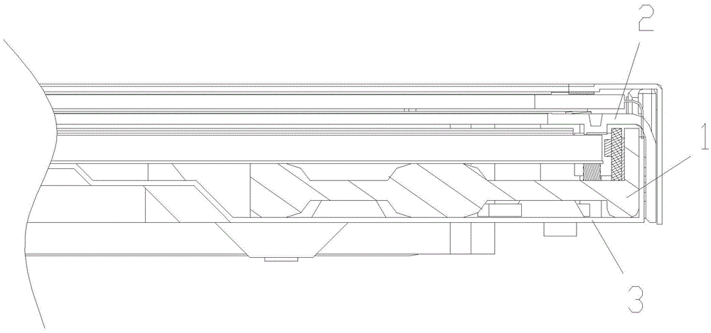 Module of novel lamp bar radiator structure and assembling method thereof