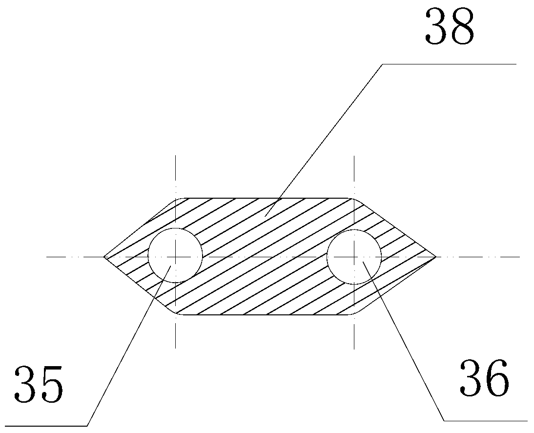 Polyurethane and wood-plastic co-extruded composite board and preparation method thereof