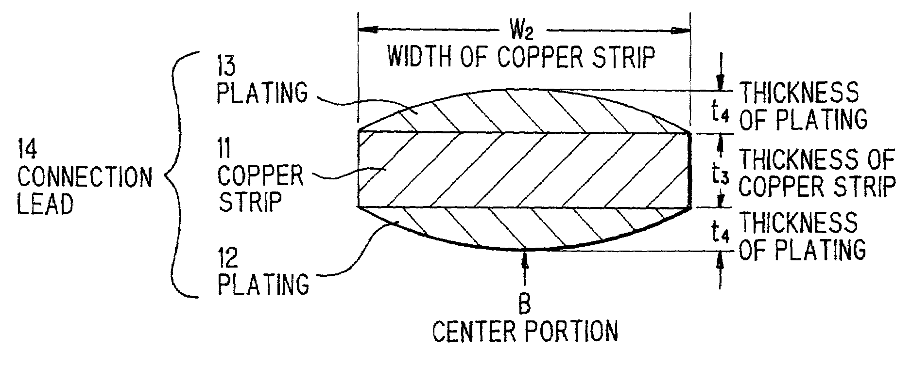 Lead-free solder, and connection lead and electrical component using said lead-free solder