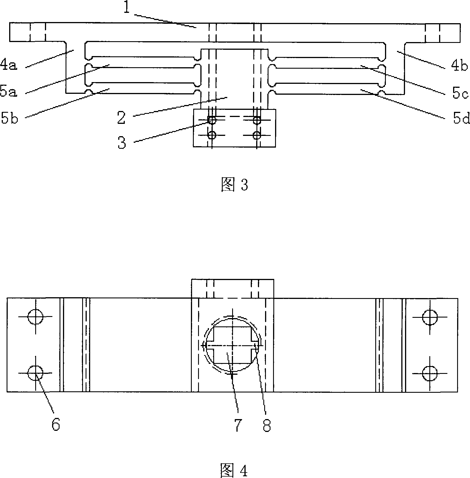 Packaging fixation structure equipment of piezoelectricity fold stack driver