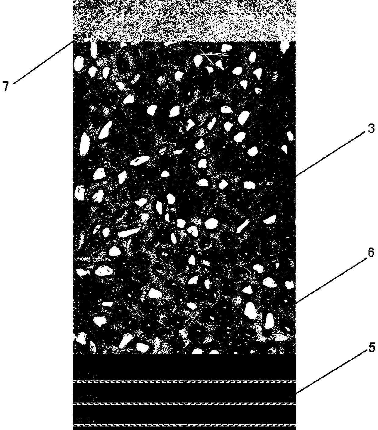 Long jump mat based on visual stimulation