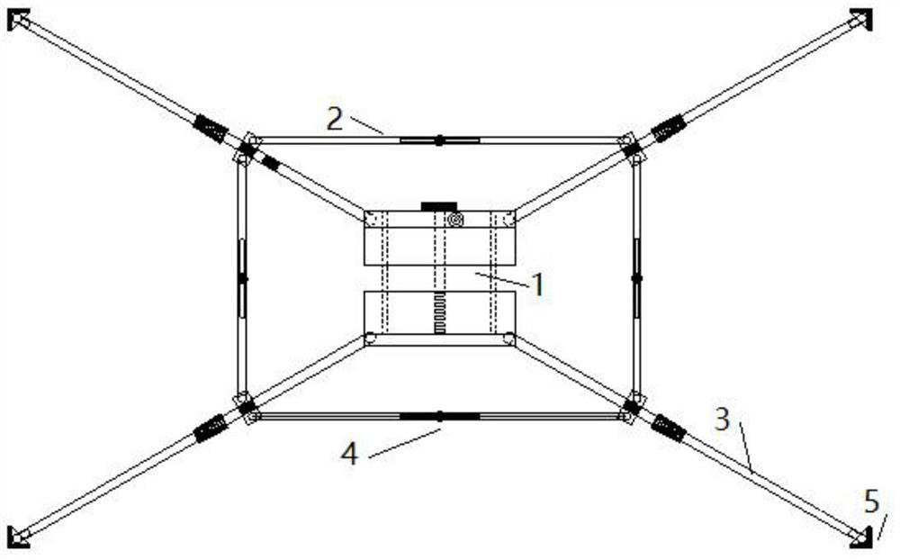 Exploration rock core digital image acquisition device