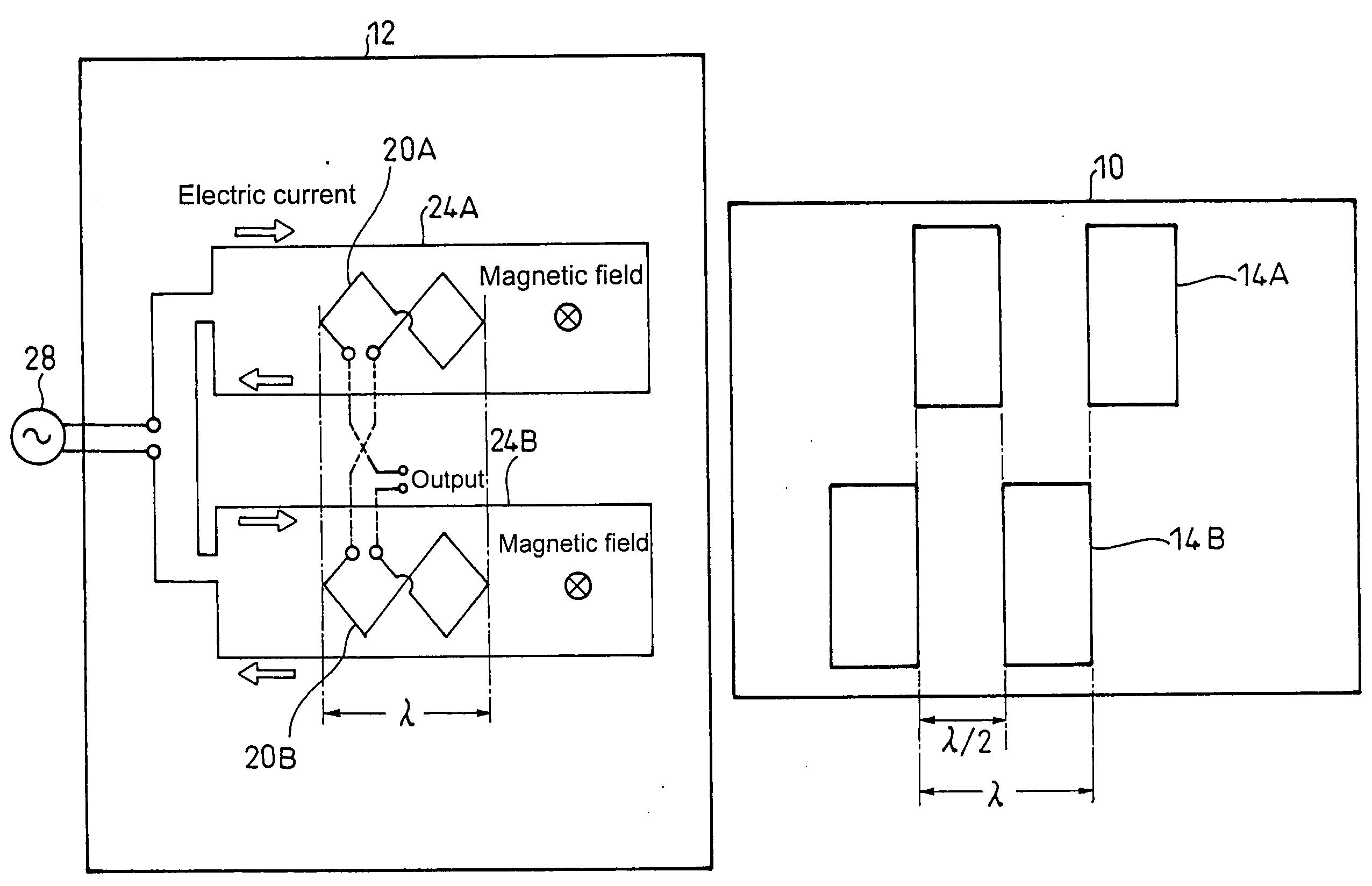 Electromagnetic induction type encoder