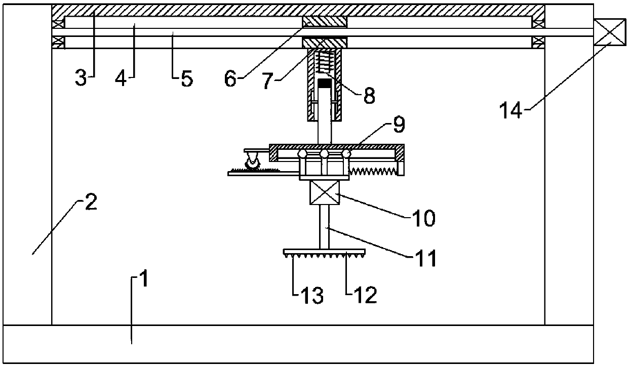 Building artificial stone machining equipment with local reciprocating grinding function