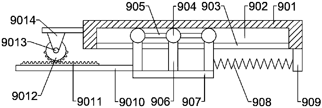 Building artificial stone machining equipment with local reciprocating grinding function