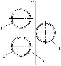 Comprehensive prediction method for wear increase of heat transfer tube of steam generator of nuclear power plant