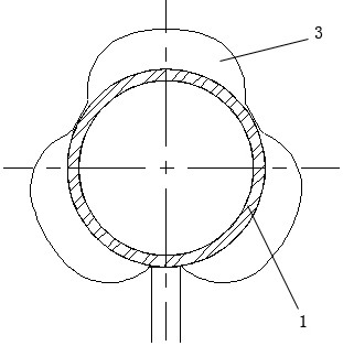 Comprehensive prediction method for wear increase of heat transfer tube of steam generator of nuclear power plant