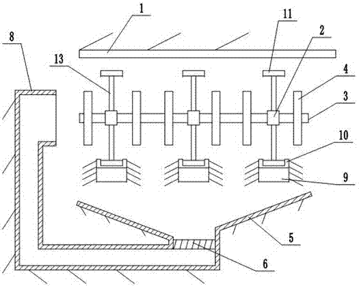 Heat dissipation device used for computer case