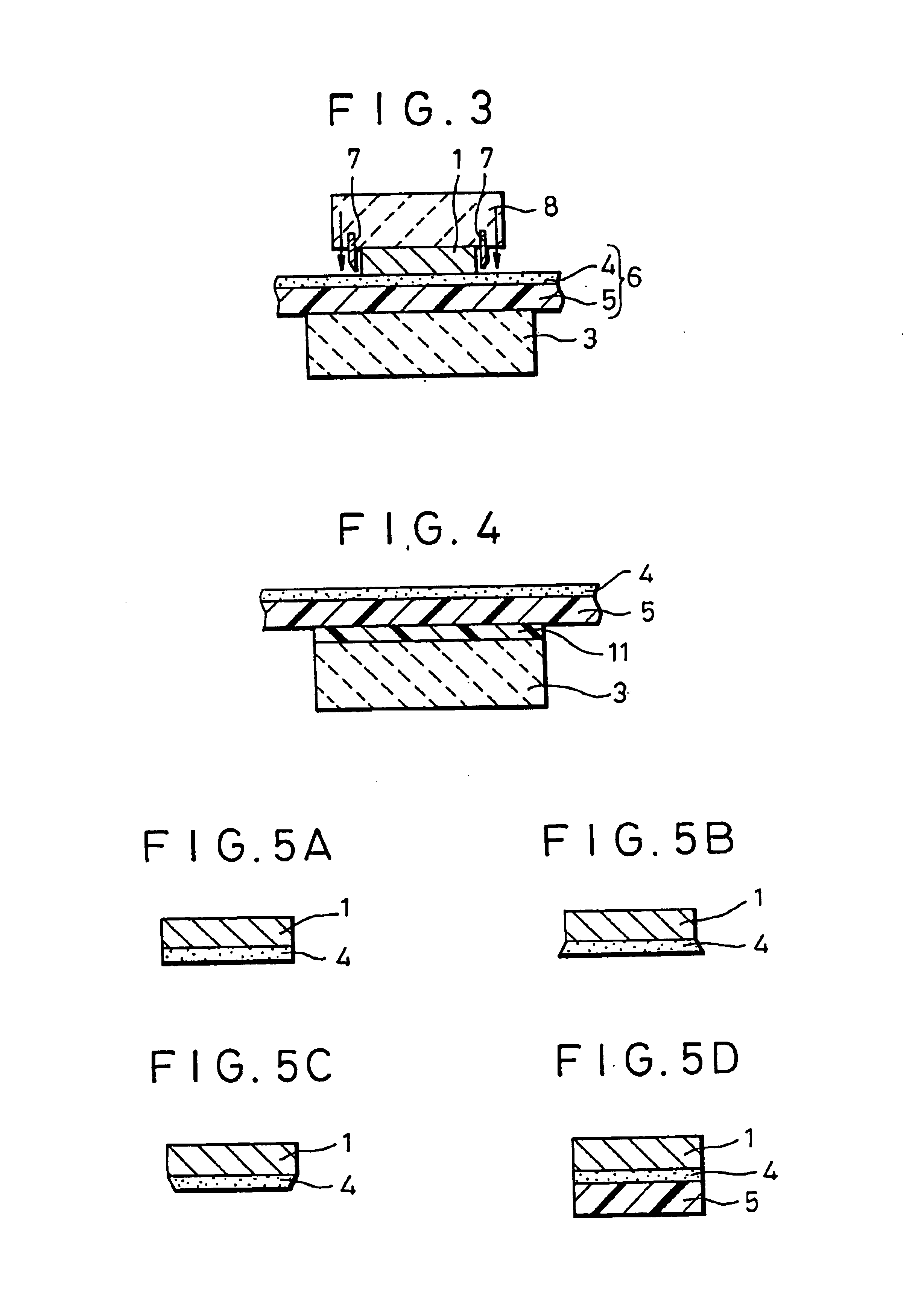 Adhesive-coated electronic parts on a connection sheet