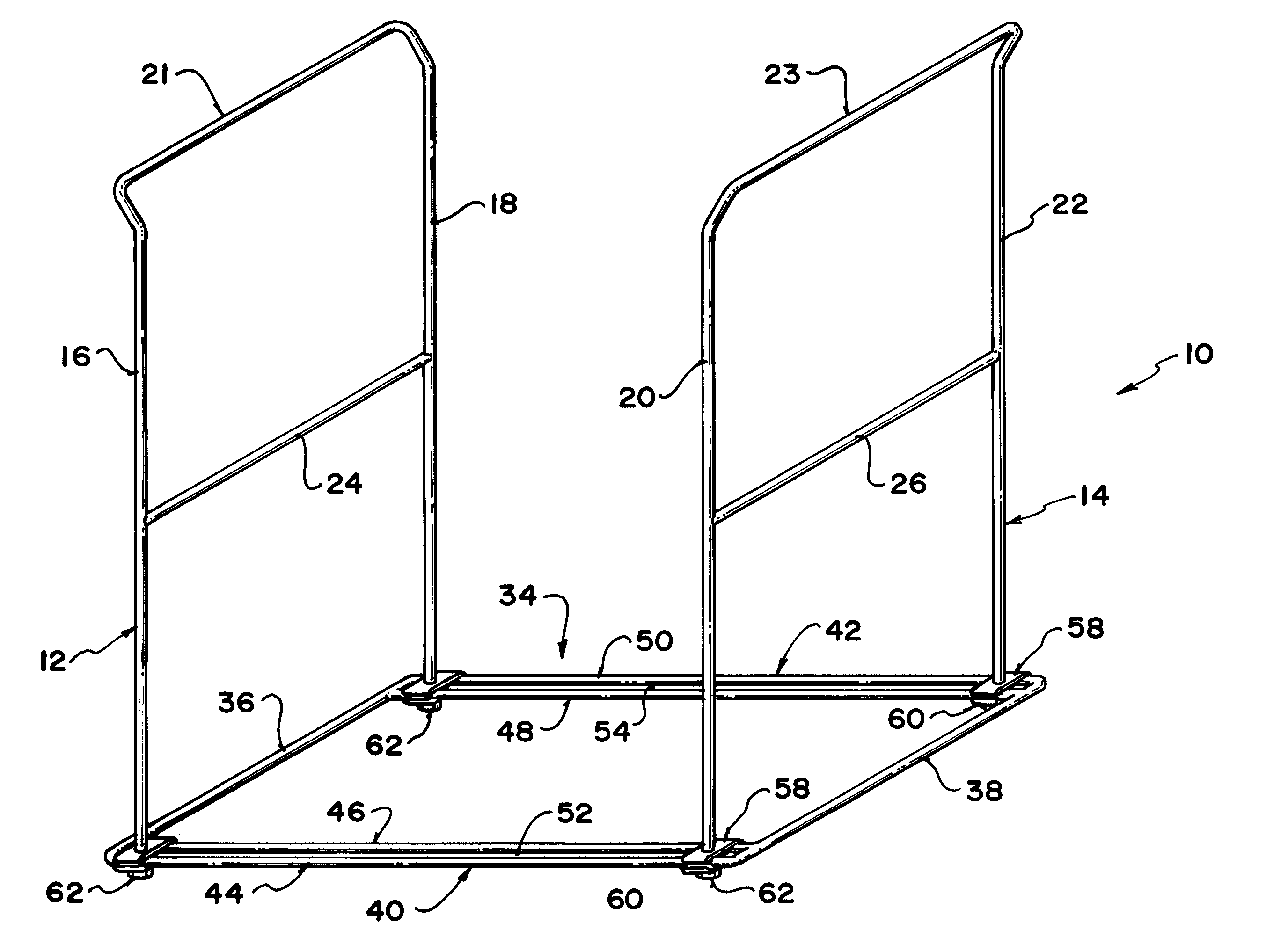 Adjustable bag holder