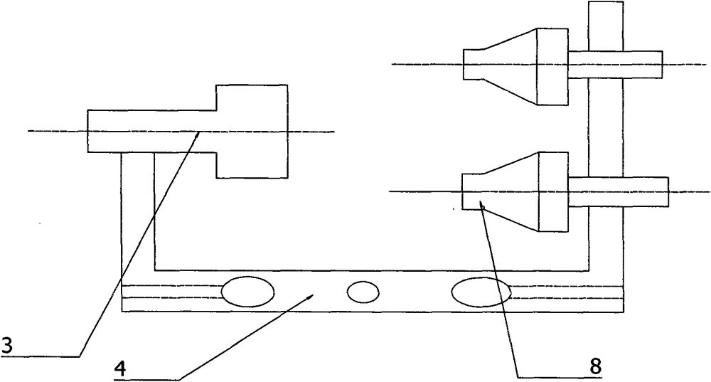 A multi-station multi-parameter high-precision measurement method and device for light curtain type shaft parts