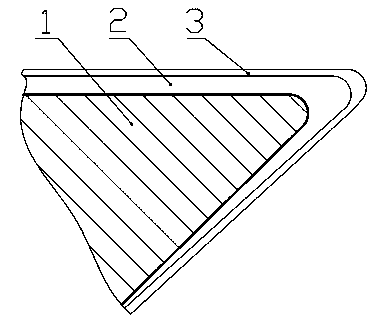 A kind of cutting tool with superhard film coating and its preparation method