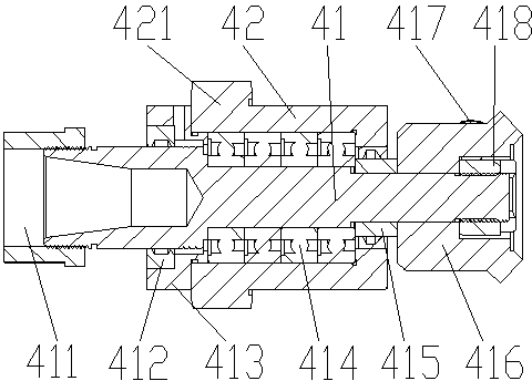 Turning and milling compound multi-shaft power head device