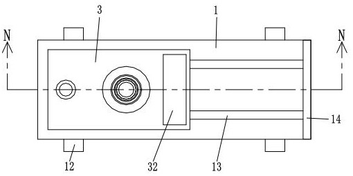 A deburring machine for air purifier filter screen frame cover after injection molding