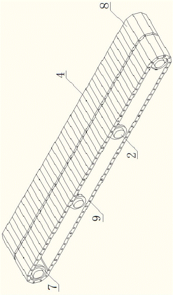 Track steel-pipe pile capable of reducing negative friction force and construction method