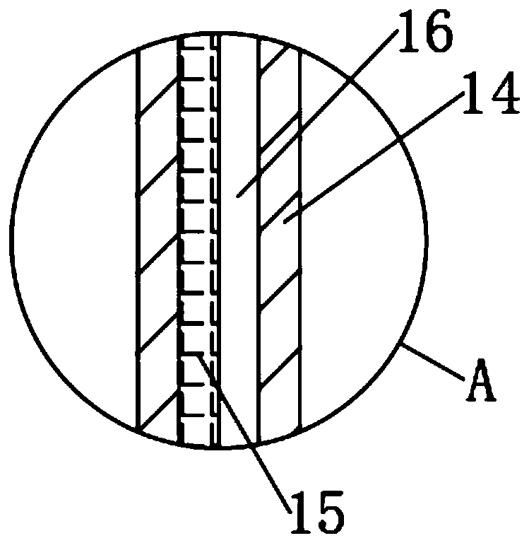 Energy-saving type high-speed laminating composite unit