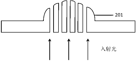 Thin film type optical collimator on basis of surface plasmon polaritons