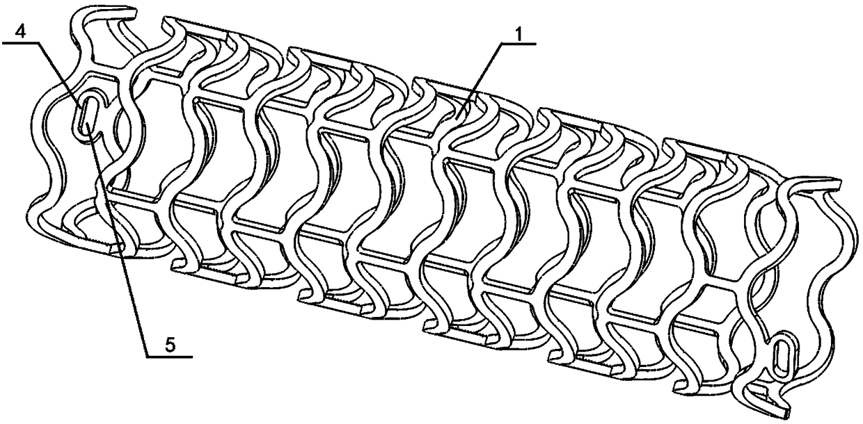 Fully degradable vascular stent for treatment of vascular diseases and preparation method thereof
