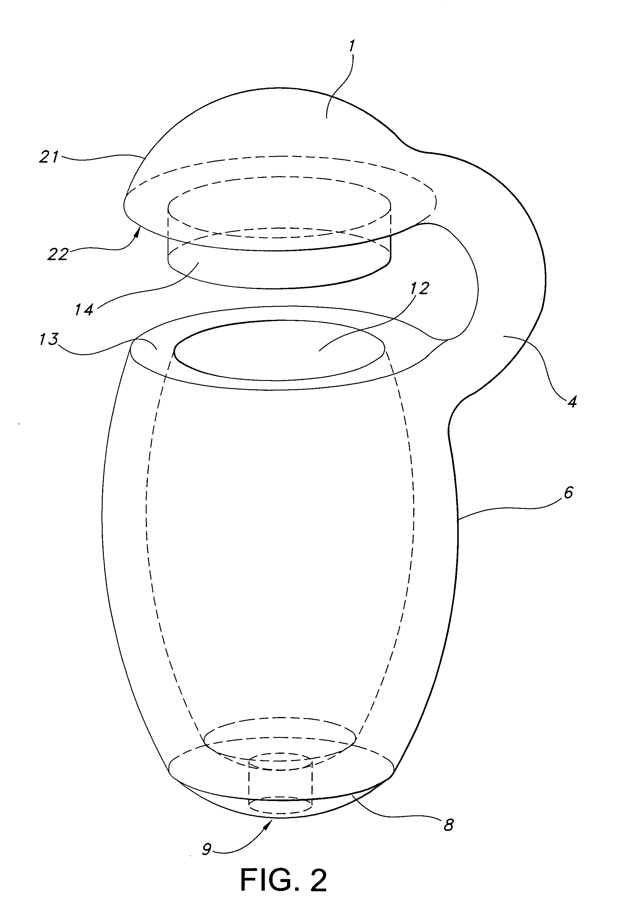 Capsule for encasing tablets for surgical insertion into the human body