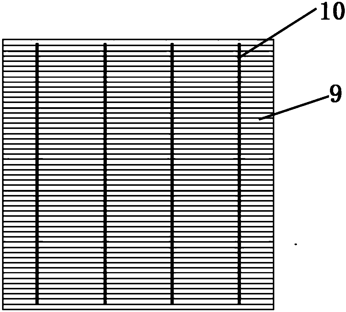 Polycrystalline gallium-doped back passivation solar cell and preparation method thereof