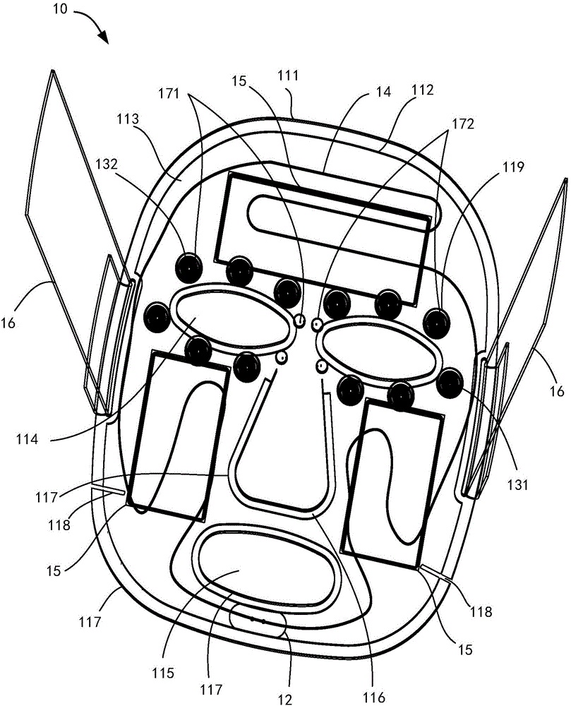 Electronic cosmetic wrinkle removal membrane