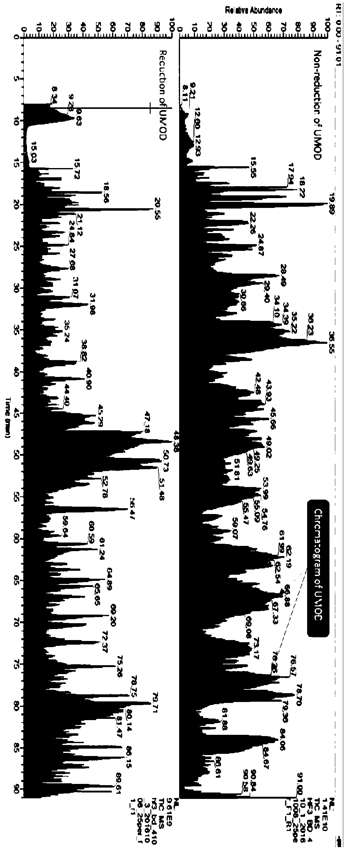 Preparation method of urinary protein and detection method for urinary proteome