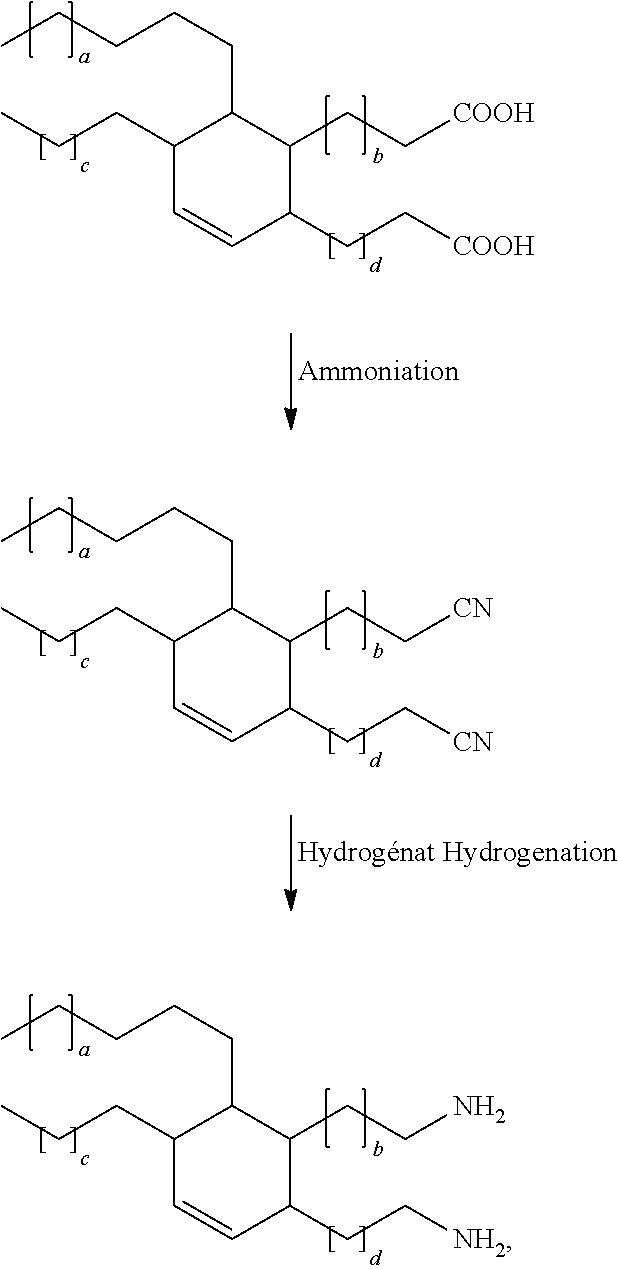 Method for the synthesis of high purity primary diamines and/or triamines