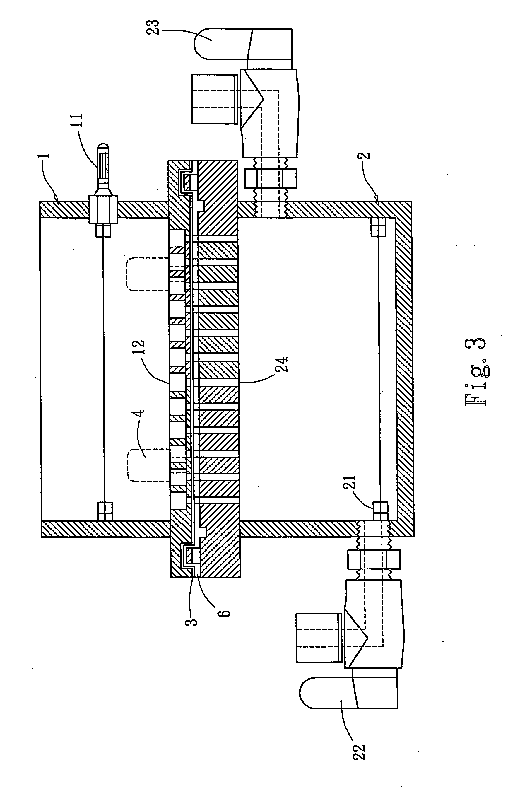 Electric driven protein immobilizing module and method