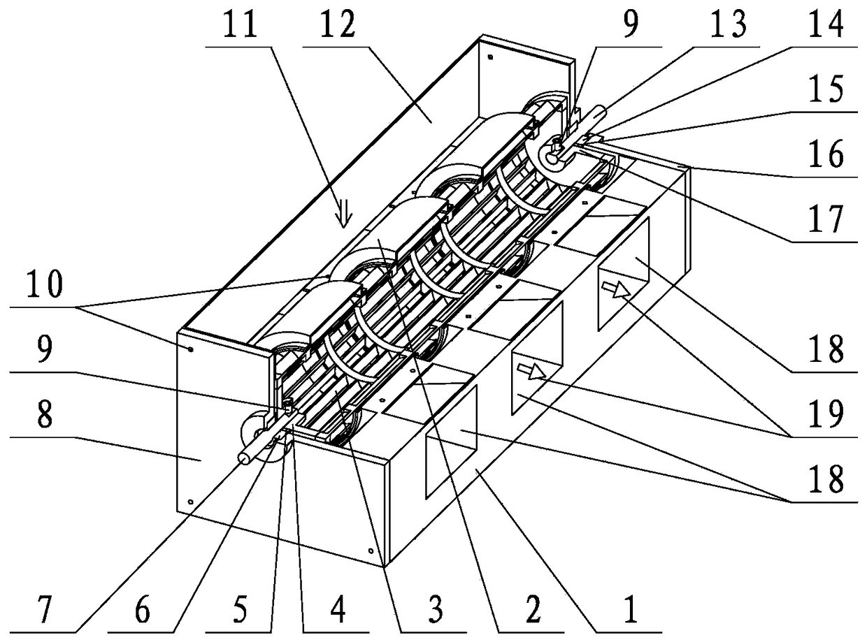 Parallel centrifugal fan