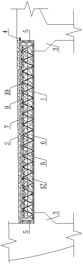 Shield tunnel internal lane structure and construction method thereof